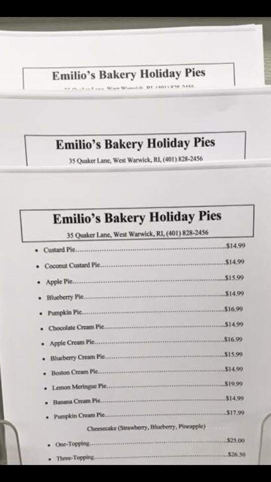 Emilio's Bakery - West Warwick, RI