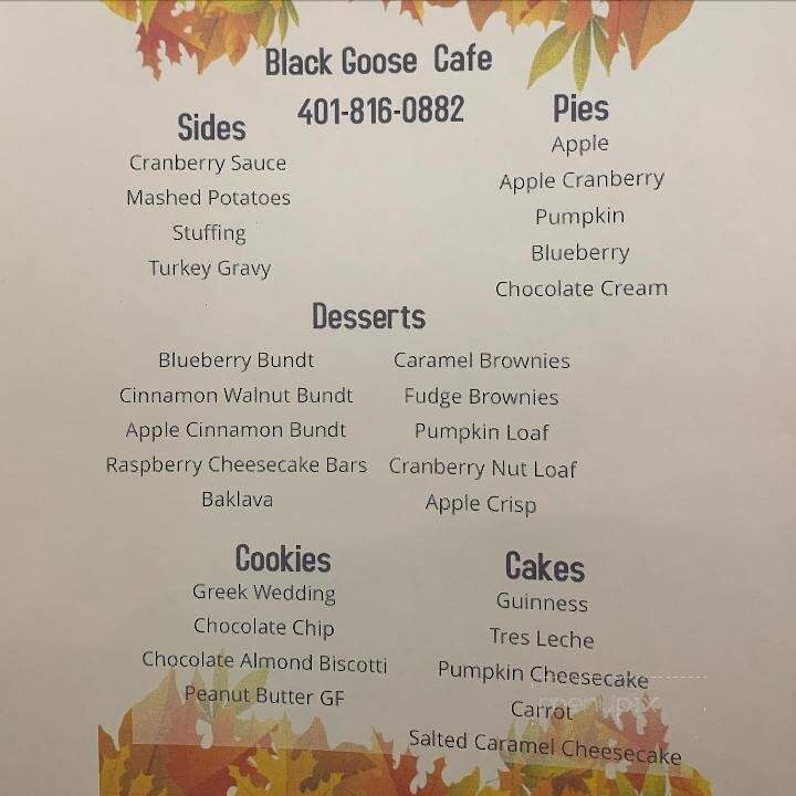 Black Goose Cafe - Tiverton, RI